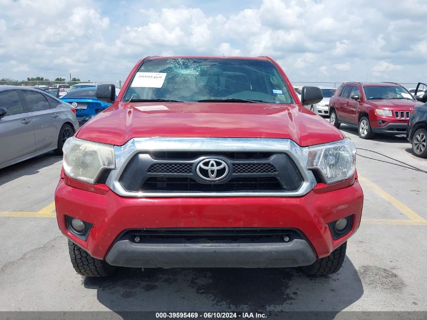 2014 Toyota Tacoma Prerunner V6 VIN: 5TFKU4HN6EX005349 Lot: 39595469