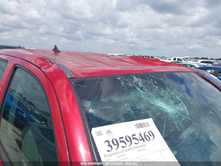 2014 Toyota Tacoma Prerunner V6 VIN: 5TFKU4HN6EX005349 Lot: 39595469