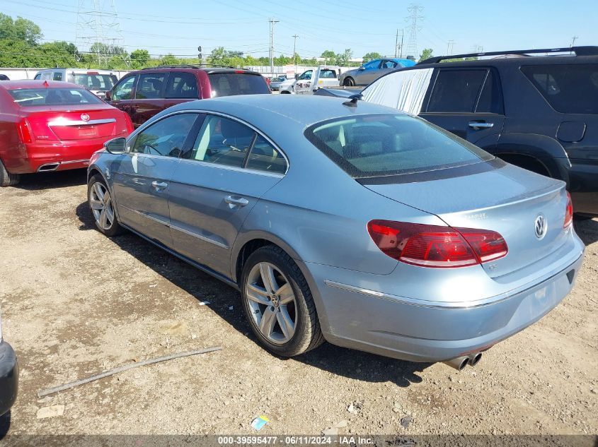 2013 Volkswagen Cc 2.0T Sport VIN: WVWBP7AN4DE503904 Lot: 39595477