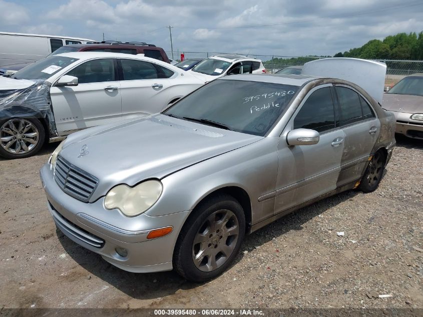 WDBRF81J55F656032 | 2005 MERCEDES-BENZ C 240