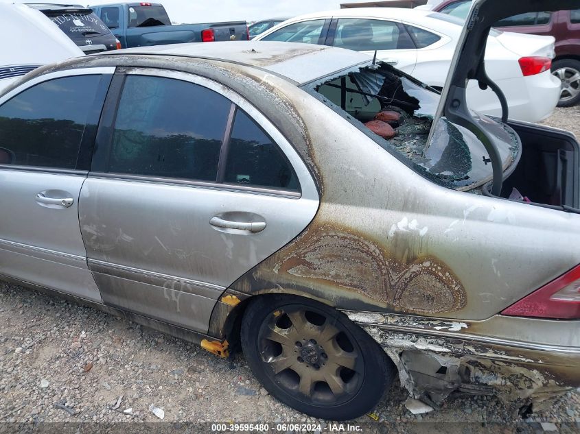 2005 Mercedes-Benz C 240 Luxury 4Matic VIN: WDBRF81J55F656032 Lot: 39595480