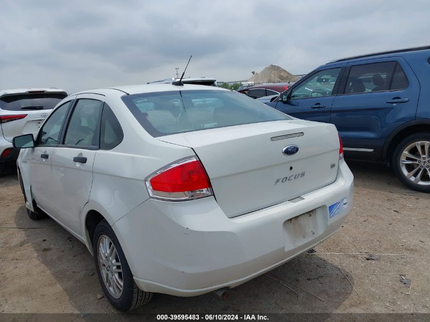 2009 Ford Focus Se VIN: 1FAHP35N89W260411 Lot: 39595483