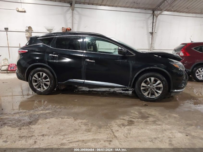 2018 Nissan Murano Sv VIN: 5N1AZ2MH7JN150239 Lot: 39595484