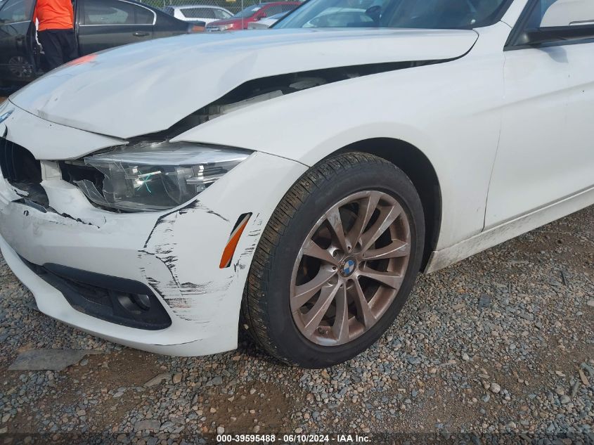 2018 BMW 320I VIN: WBA8E1G59JNU91407 Lot: 39595488