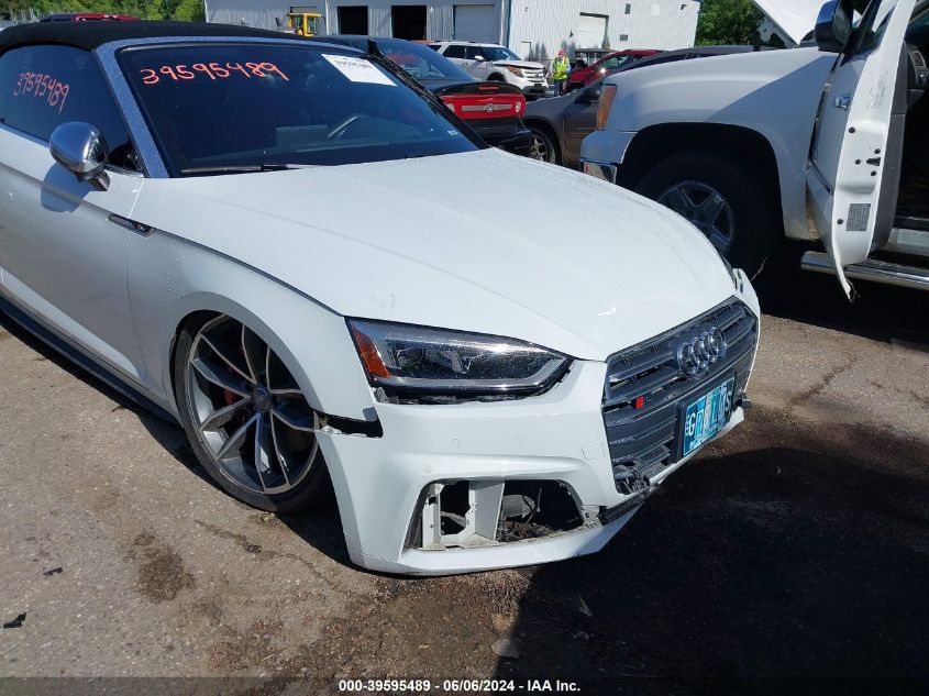 2018 Audi S5 3.0T Premium Plus VIN: WAU24GF56JN004046 Lot: 39595489