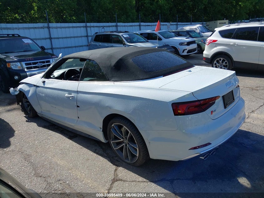 VIN WAU24GF56JN004046 2018 AUDI S5 PRESTIGE