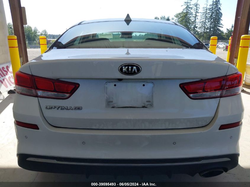 2020 Kia Optima Lx VIN: 5XXGT4L39LG436710 Lot: 39595493