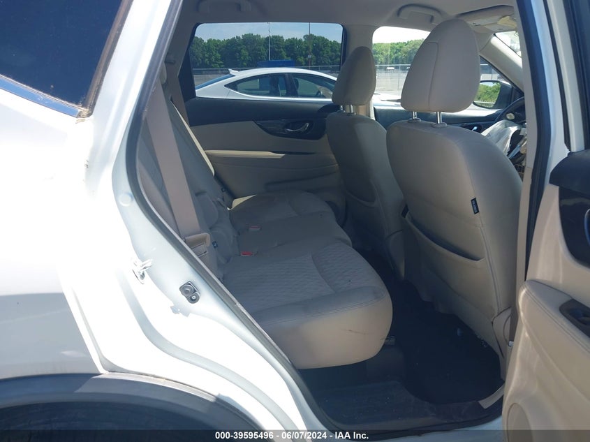 2017 Nissan Rogue Sv VIN: JN8AT2MV3HW270267 Lot: 39595496