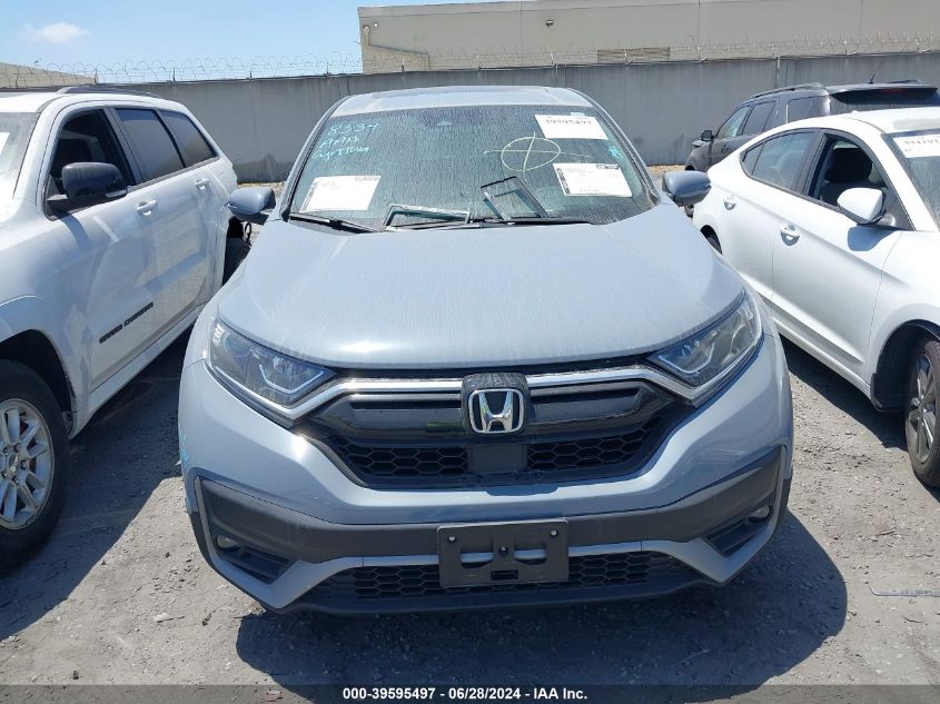 2022 Honda Cr-V 2Wd Ex-L VIN: 7FARW1H88NE020144 Lot: 39595497