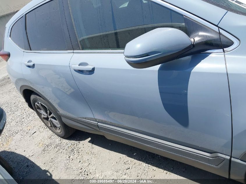 2022 Honda Cr-V 2Wd Ex-L VIN: 7FARW1H88NE020144 Lot: 39595497