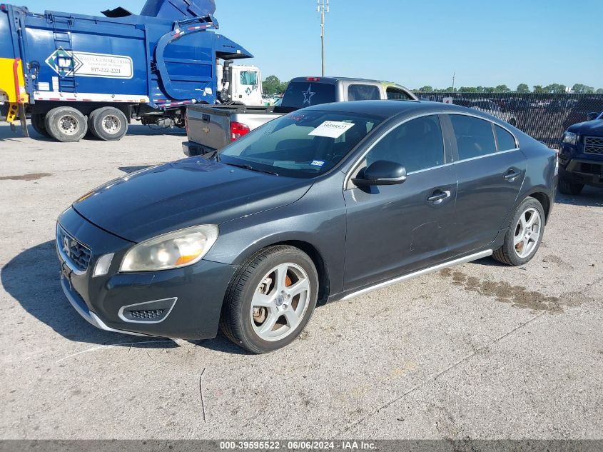 2012 Volvo S60 T5 VIN: YV1622FS1C2023931 Lot: 39595522