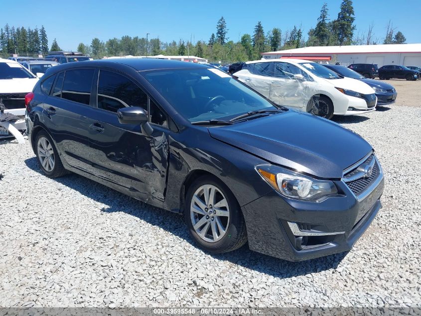 2015 SUBARU IMPREZA 2.0I PREMIUM - JF1GPAC69F8253334