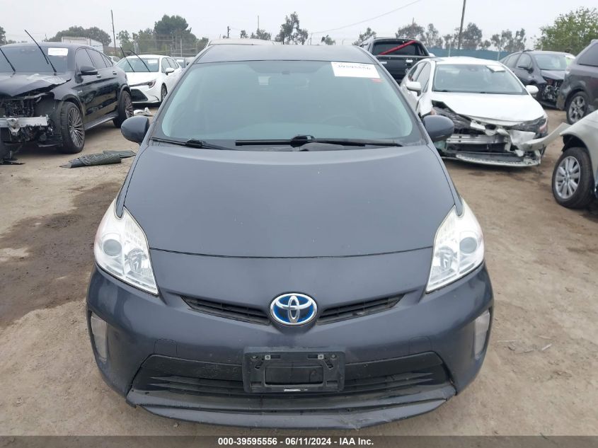 2015 Toyota Prius Two VIN: JTDKN3DU9F1902349 Lot: 39595556