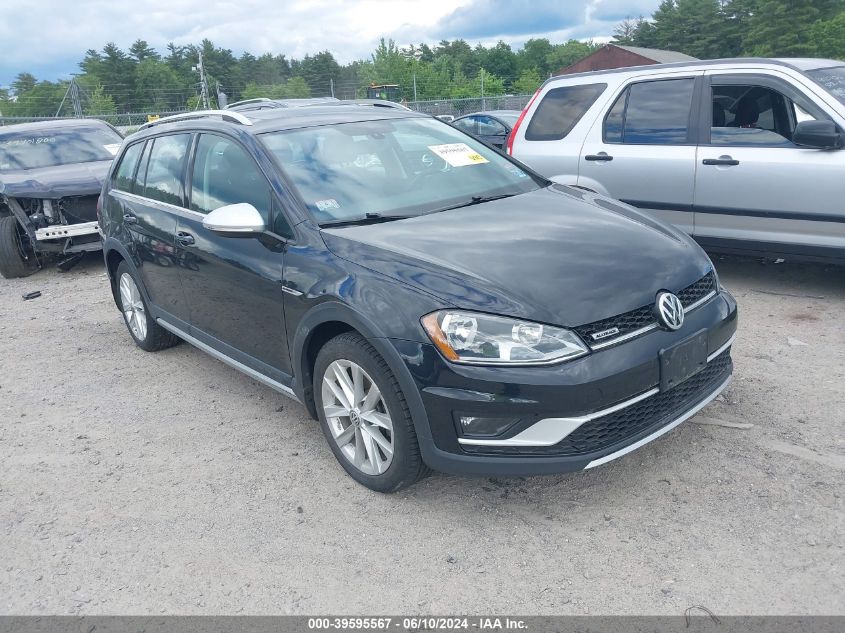 2017 Volkswagen Golf Alltrack Tsi S/Tsi Se/Tsi Sel VIN: 3VWH17AU9HM531973 Lot: 39595567