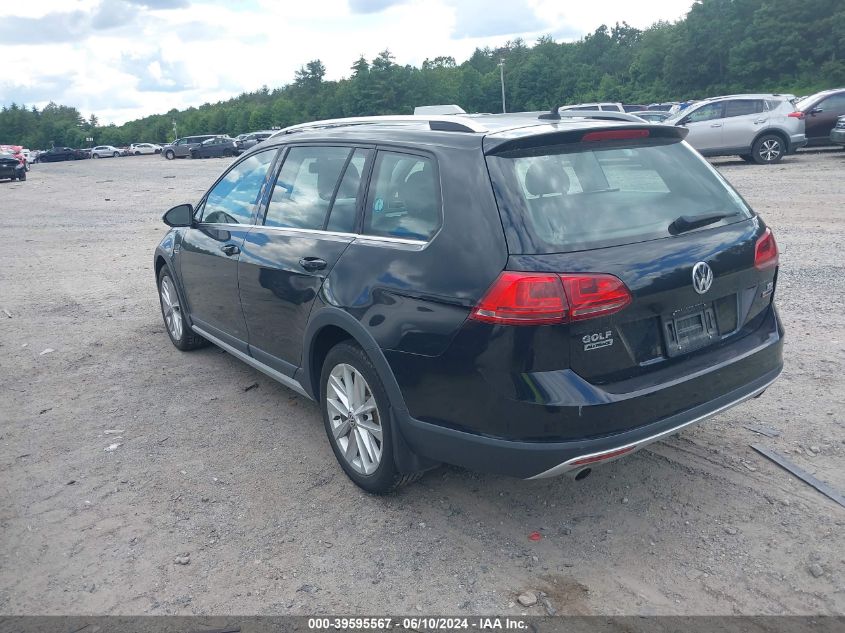 2017 Volkswagen Golf Alltrack Tsi S/Tsi Se/Tsi Sel VIN: 3VWH17AU9HM531973 Lot: 39595567