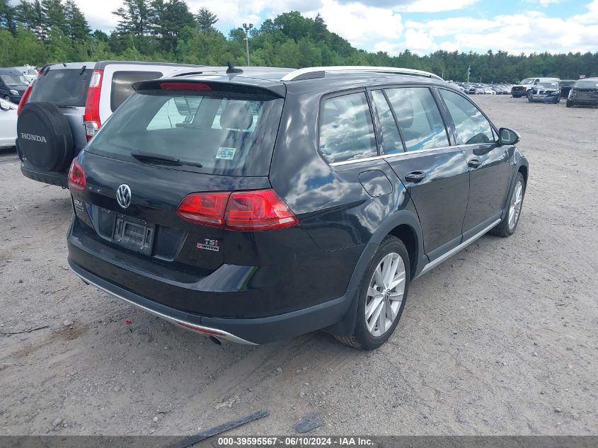 2017 Volkswagen Golf Alltrack Tsi S/Tsi Se/Tsi Sel VIN: 3VWH17AU9HM531973 Lot: 39595567