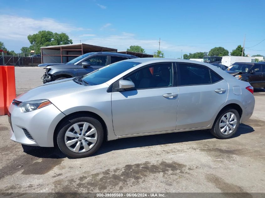 2016 TOYOTA COROLLA LE - 5YFBURHE0GP565432