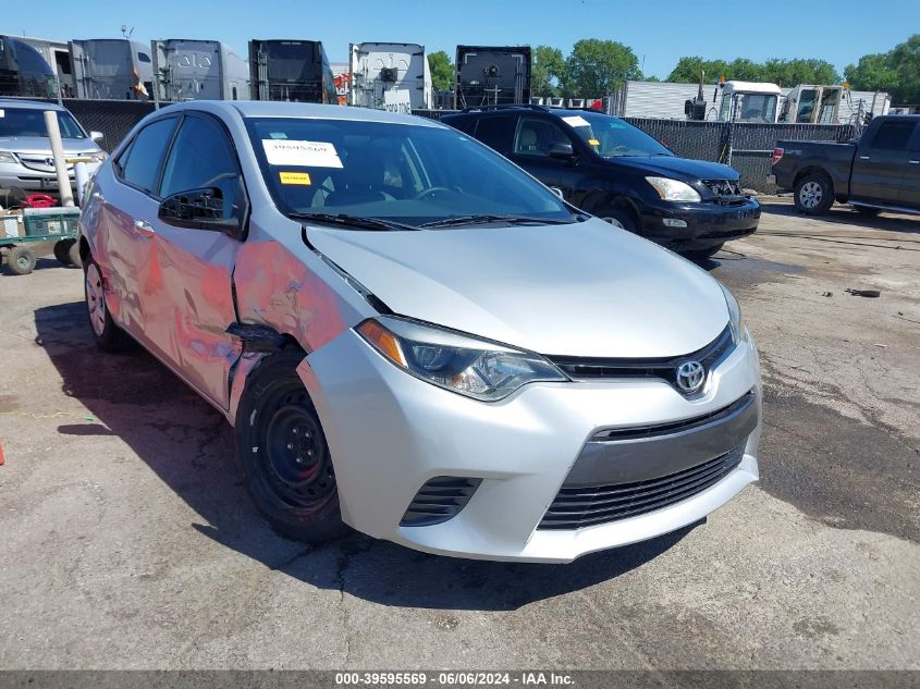 2016 TOYOTA COROLLA LE - 5YFBURHE0GP565432