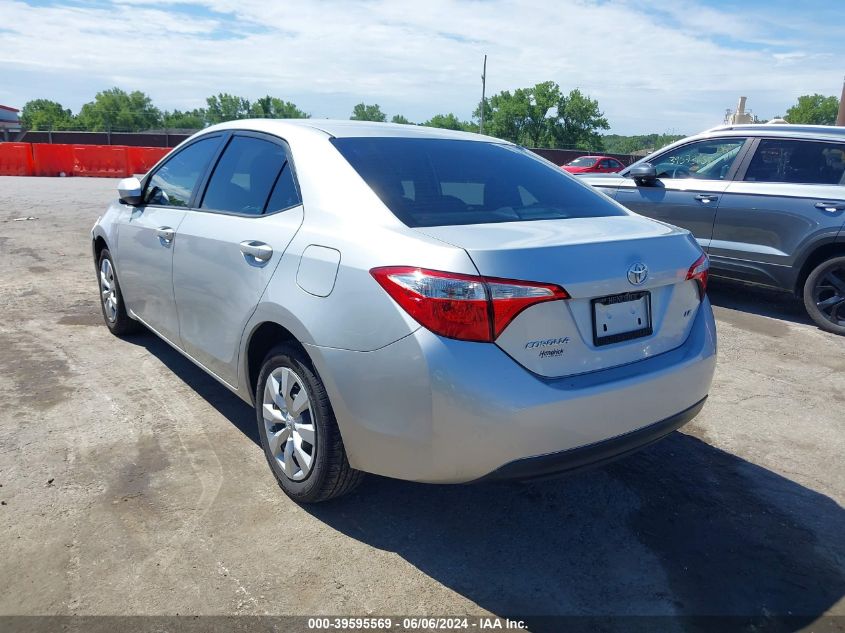 2016 TOYOTA COROLLA LE - 5YFBURHE0GP565432