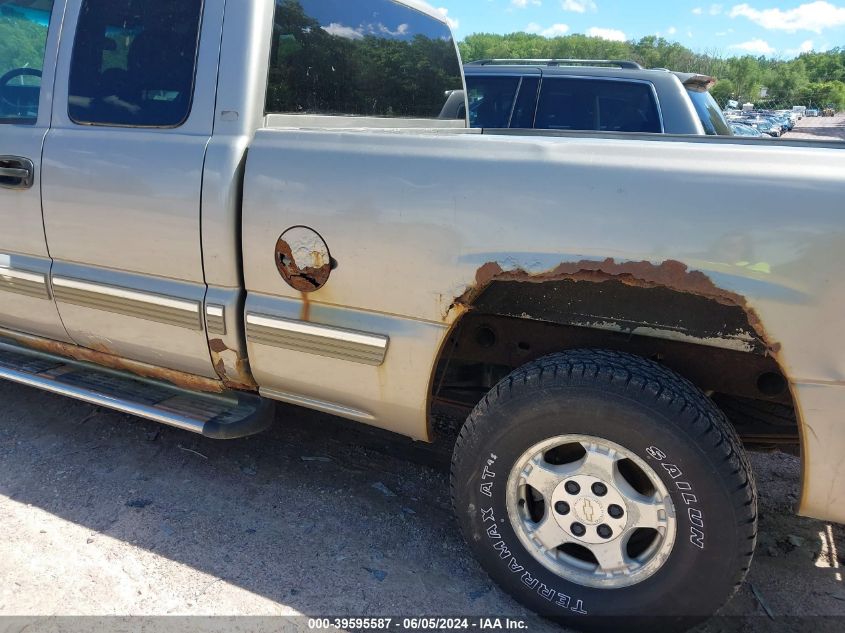 2001 Chevrolet Silverado 1500 Ls VIN: 2GCEK19T111399560 Lot: 39595587