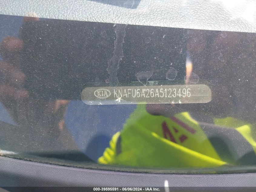 2010 Kia Forte Koup Ex VIN: KNAFU6A26A5123496 Lot: 39595591