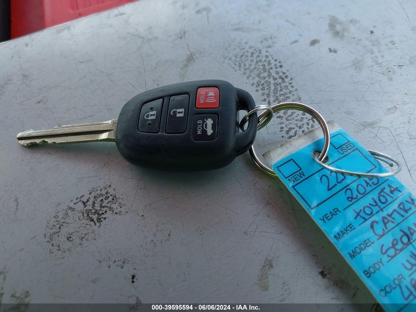 2015 Toyota Camry Xse VIN: 4T1BF1FK1FU481542 Lot: 39595594