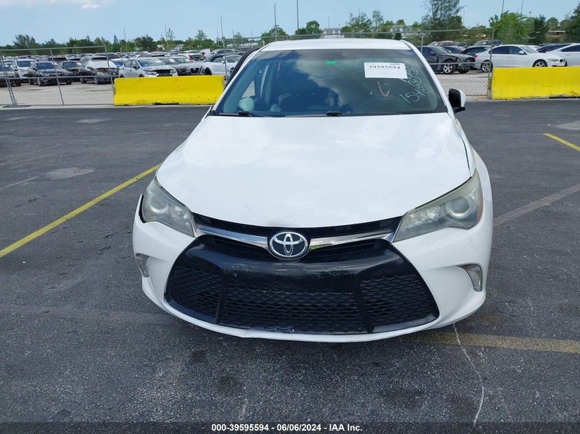 2015 Toyota Camry Xse VIN: 4T1BF1FK1FU481542 Lot: 39595594