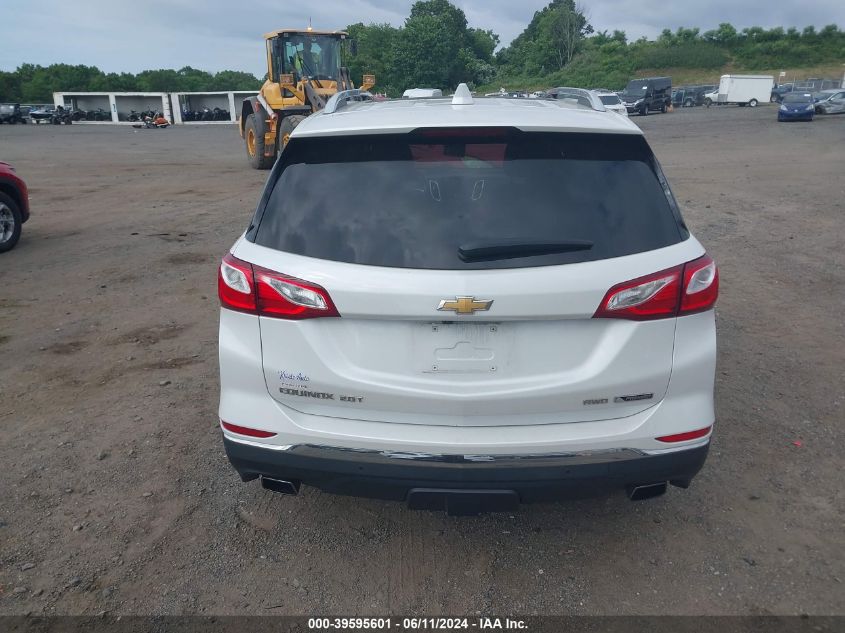 2018 Chevrolet Equinox Premier VIN: 2GNAXWEX0J6215869 Lot: 39595601