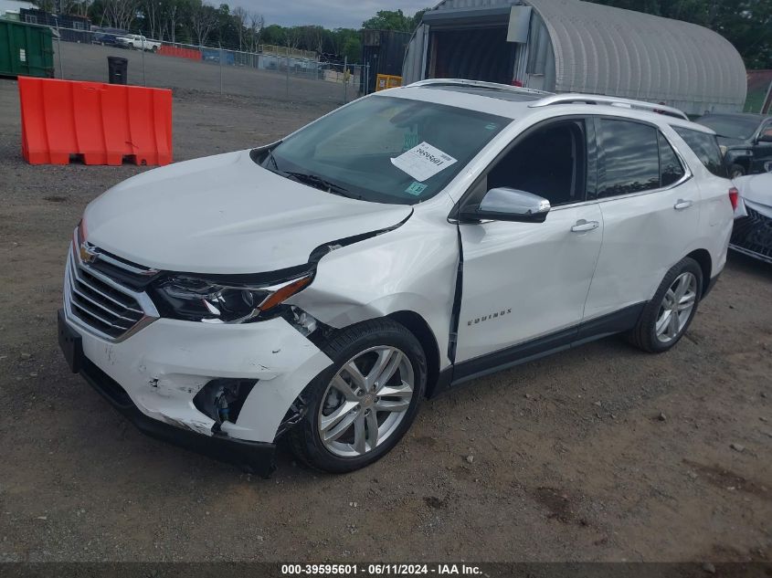 2018 Chevrolet Equinox Premier VIN: 2GNAXWEX0J6215869 Lot: 39595601