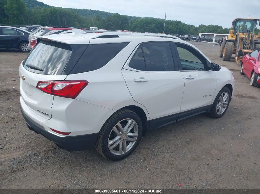 2018 Chevrolet Equinox Premier VIN: 2GNAXWEX0J6215869 Lot: 39595601