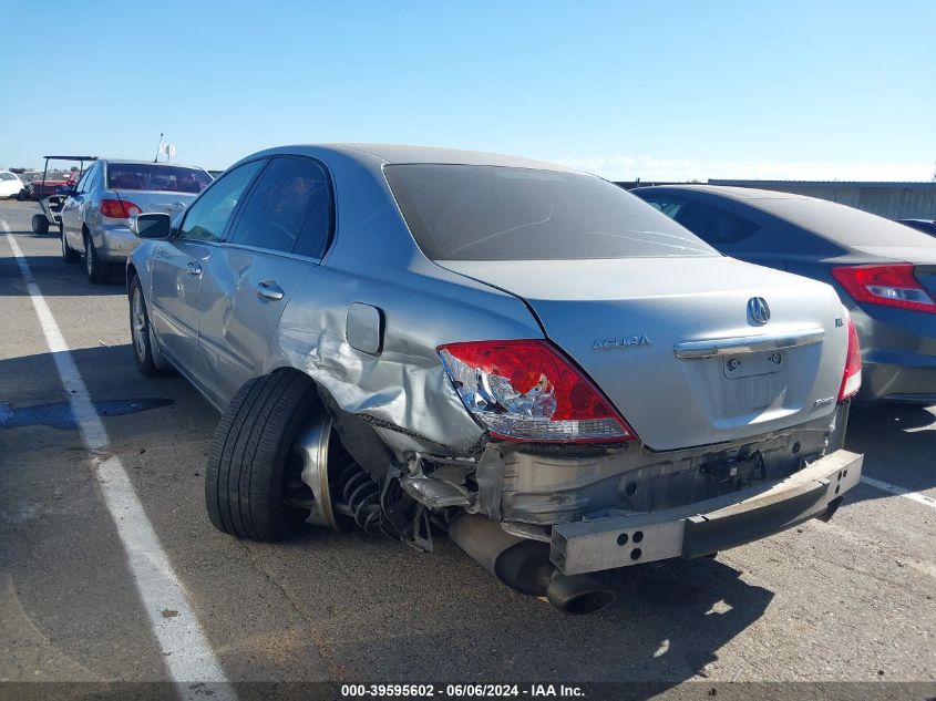 2007 Acura Rl 3.5 VIN: JH4KB16687C003420 Lot: 39595602