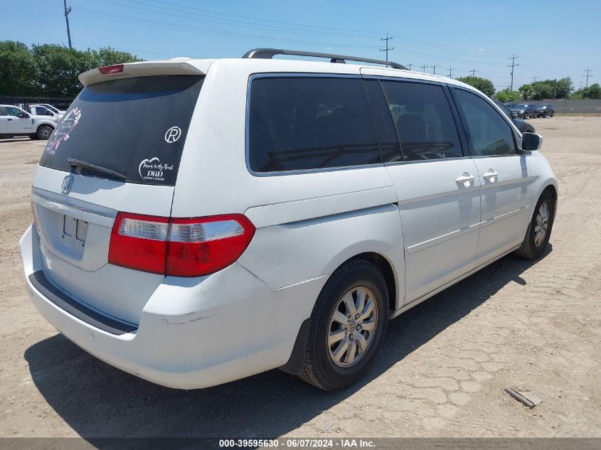 2007 Honda Odyssey Touring VIN: 5FNRL38857B118356 Lot: 39595630