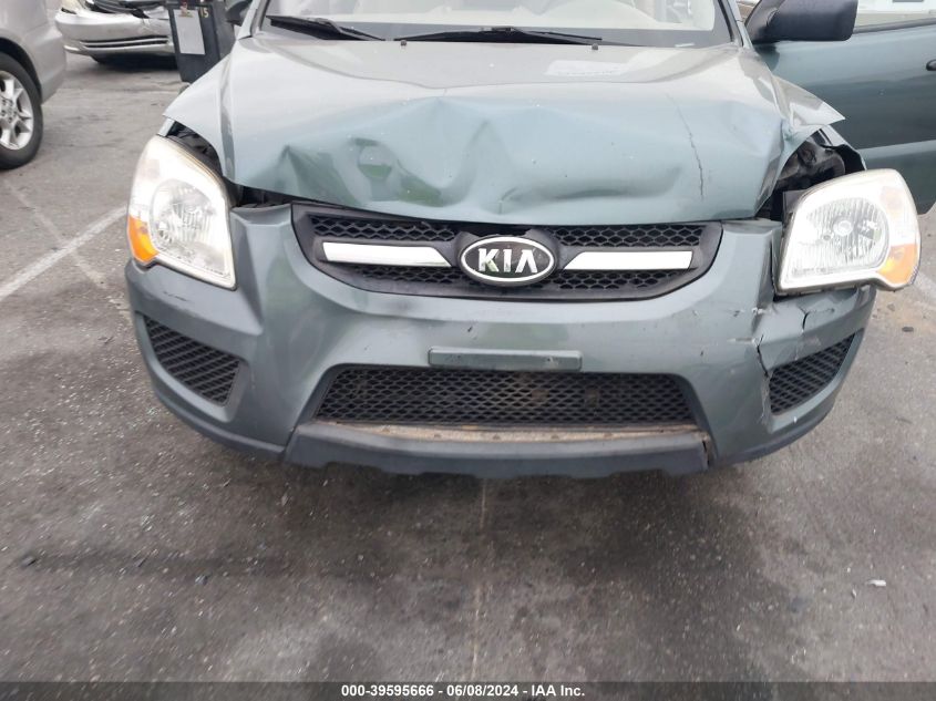 2009 Kia Sportage Lx V6 VIN: KNDJE723997591956 Lot: 39595666