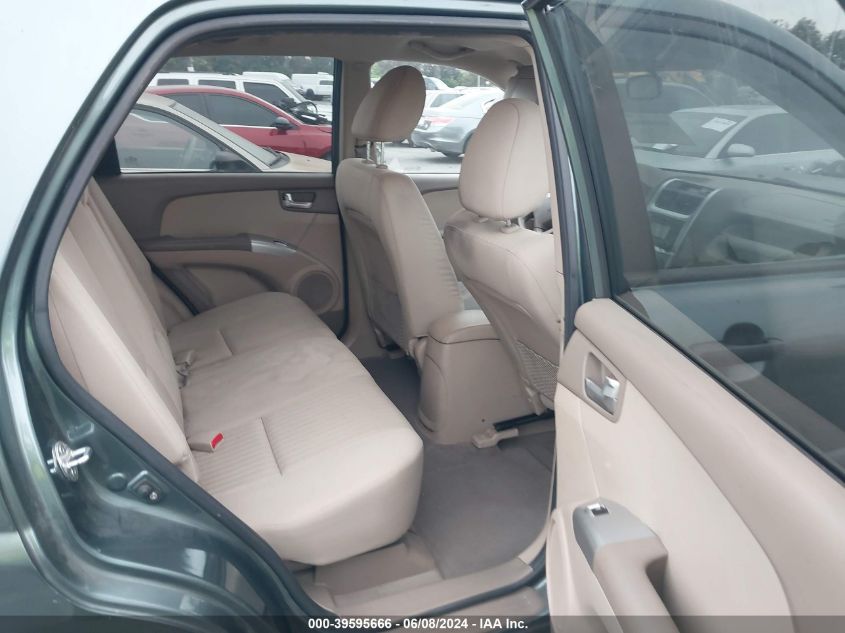 2009 Kia Sportage Lx V6 VIN: KNDJE723997591956 Lot: 39595666