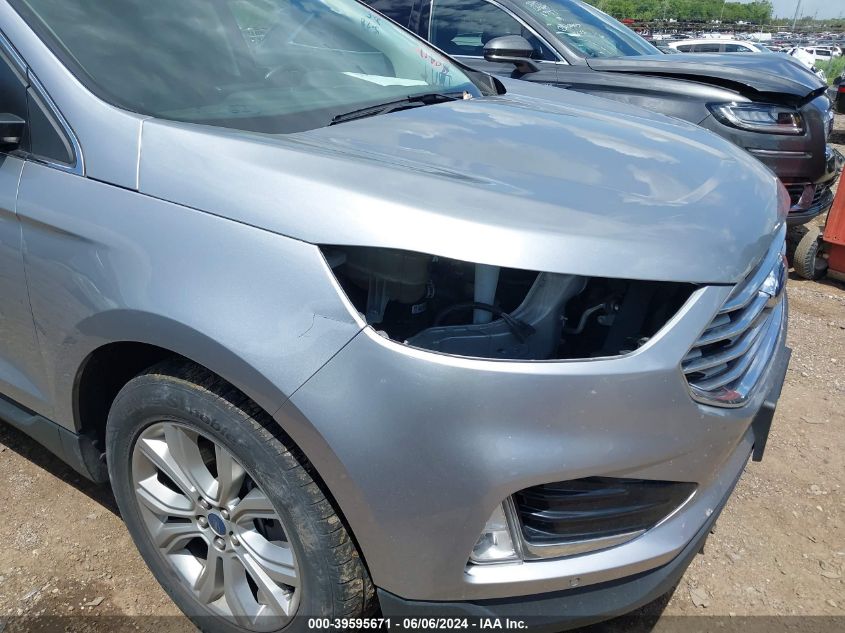 2022 Ford Edge Titanium VIN: 2FMPK4K93NBA39470 Lot: 39595671