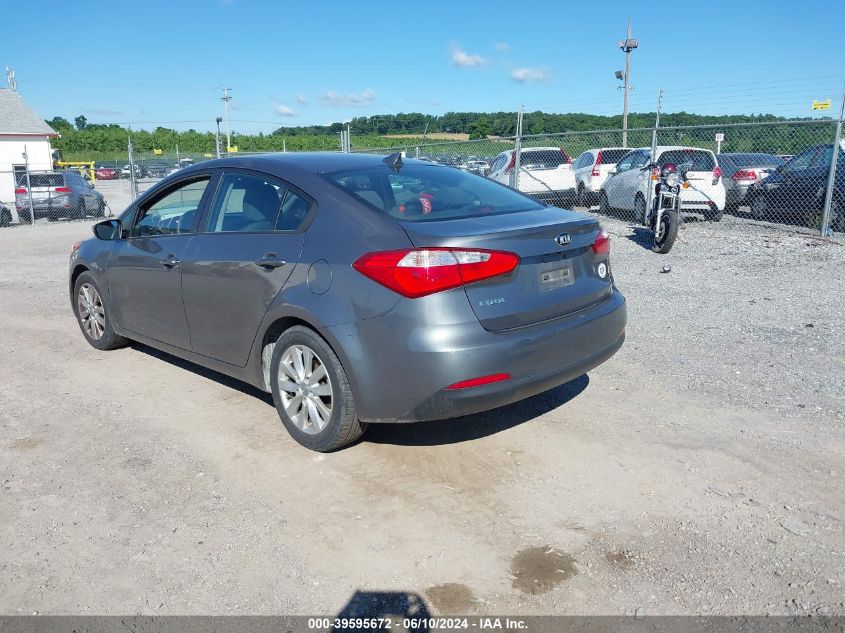 2016 Kia Forte Lx VIN: KNAFX4A62G5445396 Lot: 39595672