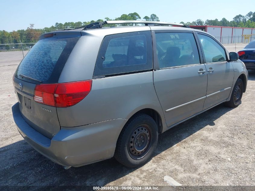 2004 Toyota Sienna Le VIN: 5TDZA23CX4S144339 Lot: 39595675