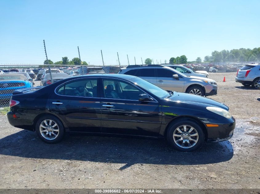 2004 Lexus Es 330 VIN: JTHBA30G545020160 Lot: 39595682