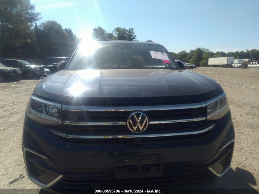 1V2FR2CA8NC541950 2022 Volkswagen Atlas 3.6L V6 Sel Premium R-Line