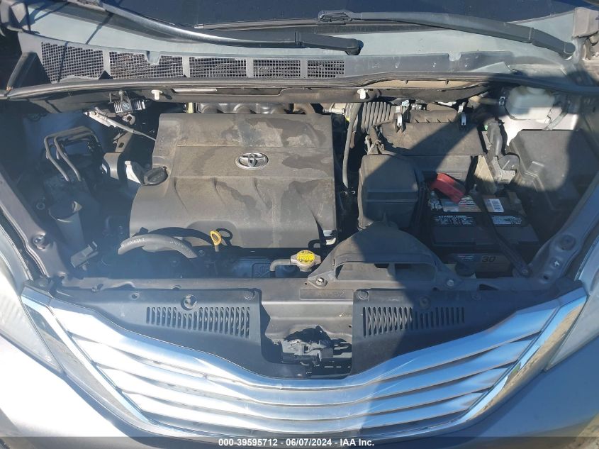 2011 Toyota Sienna Limited V6 VIN: 5TDYK3DC3BS160800 Lot: 39595712