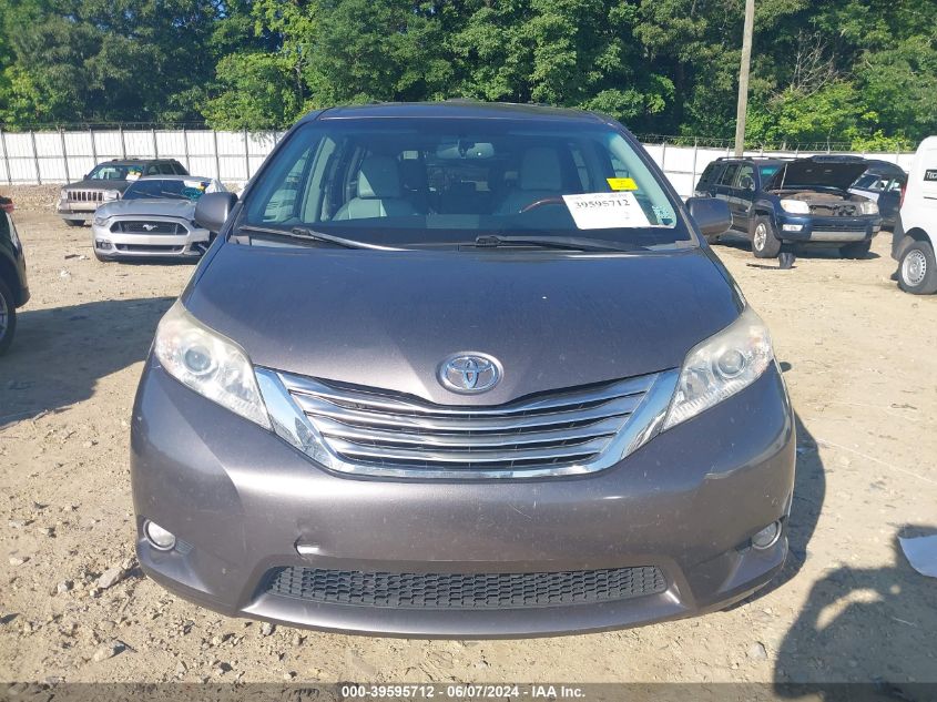 2011 Toyota Sienna Limited V6 VIN: 5TDYK3DC3BS160800 Lot: 39595712