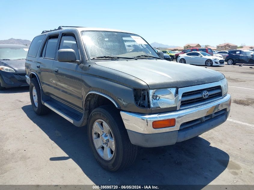 1997 Toyota 4Runner Sr5 V6 VIN: JT3HN86R6V0058621 Lot: 39595720