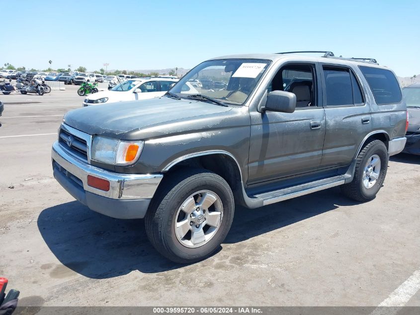 1997 Toyota 4Runner Sr5 V6 VIN: JT3HN86R6V0058621 Lot: 39595720