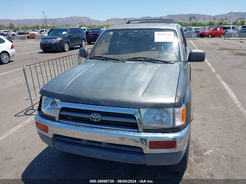 1997 Toyota 4Runner Sr5 V6 VIN: JT3HN86R6V0058621 Lot: 39595720