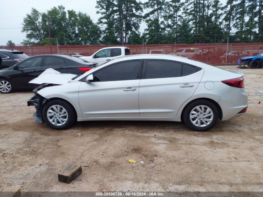 2019 Hyundai Elantra Se VIN: 5NPD74LF0KH433327 Lot: 39595728