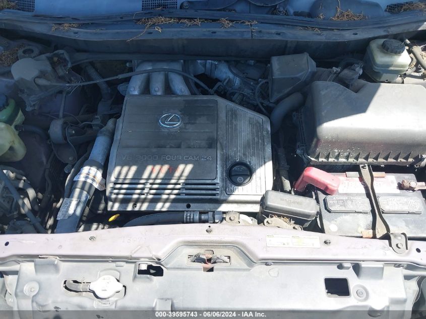 2001 Lexus Rx 300 Base (A4) VIN: JTJHF10U210173723 Lot: 39595743