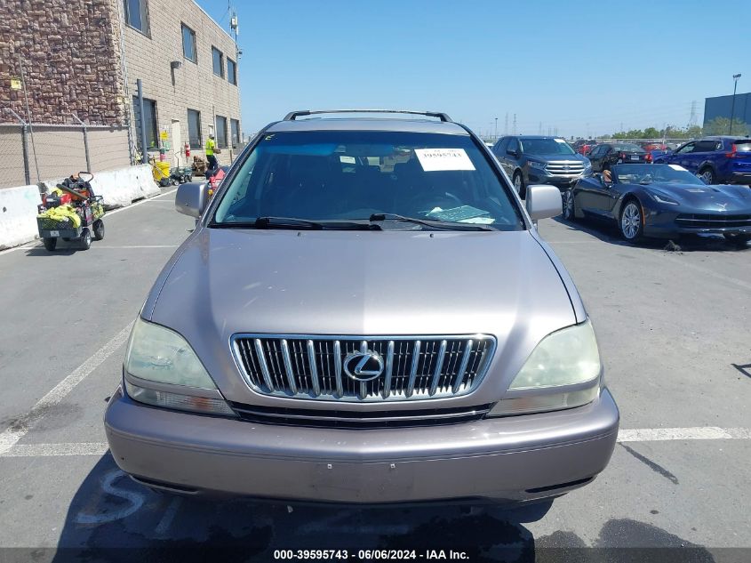 2001 Lexus Rx 300 Base (A4) VIN: JTJHF10U210173723 Lot: 39595743