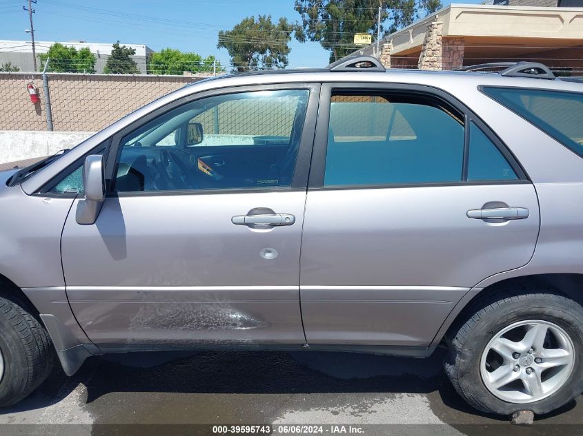 2001 Lexus Rx 300 Base (A4) VIN: JTJHF10U210173723 Lot: 39595743