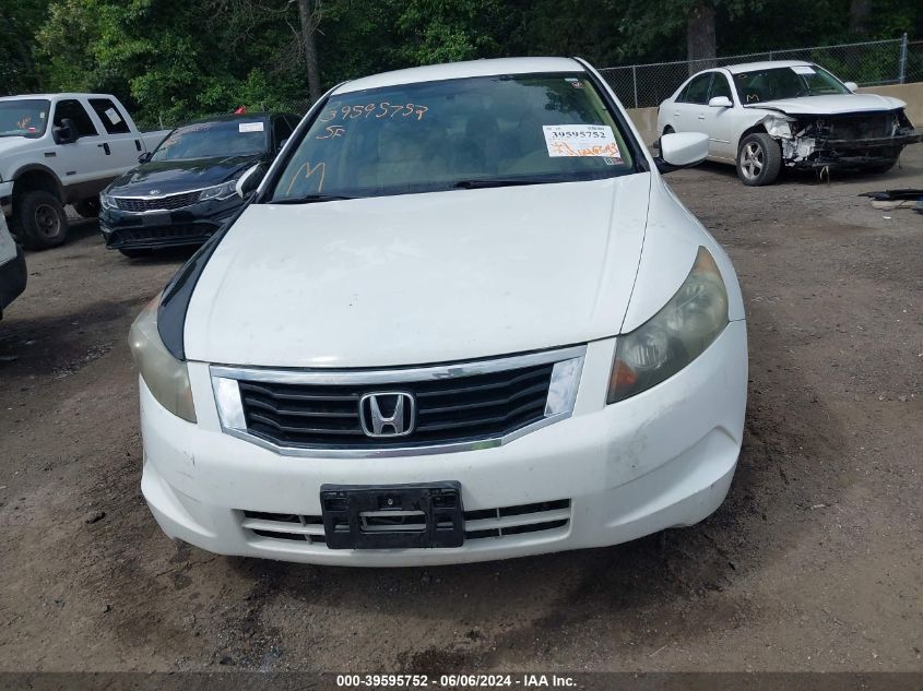 2010 Honda Accord 2.4 Lx VIN: 1HGCP2F36AA181205 Lot: 39595752