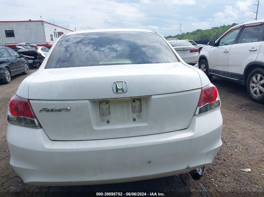 2010 Honda Accord 2.4 Lx VIN: 1HGCP2F36AA181205 Lot: 39595752